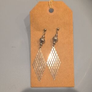 Elegant Silver Dangle Earrings
